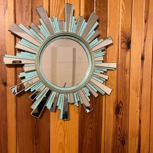Retro starburst mirror